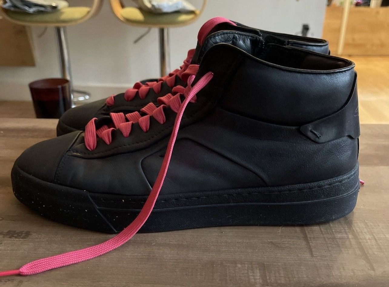 Santoni Santoni sneaker blue black (sole) and pink (laces) Size US 9.5 / EU 42-43 - 6 Thumbnail