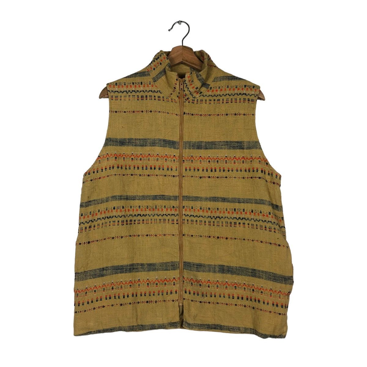 Japanese Brand 📌VINTAGE TANK TOP SLEEVELESS NAVAJO NATIVE DESIGN CHIMAYO Size US M / EU 48-50 / 2 - 2 Thumbnail