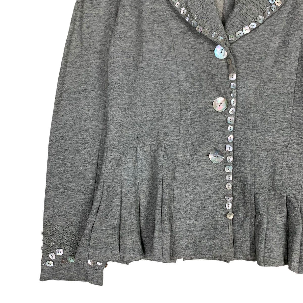 Louis Feraud Louis Feraud Sweater Jacket #0401-C18 Size M / US 6-8 / IT 42-44 - 3 Thumbnail