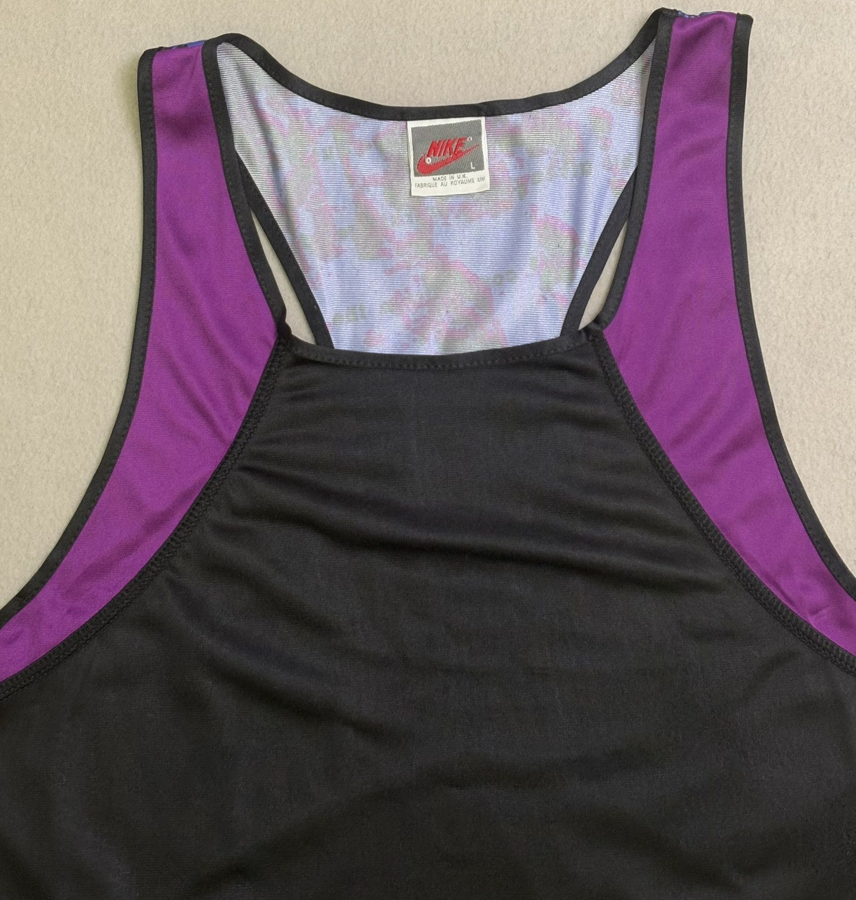 Nike × Vintage Nike 80s vintage men's running shirt Size M Size US M / EU 48-50 / 2 - 2 Thumbnail