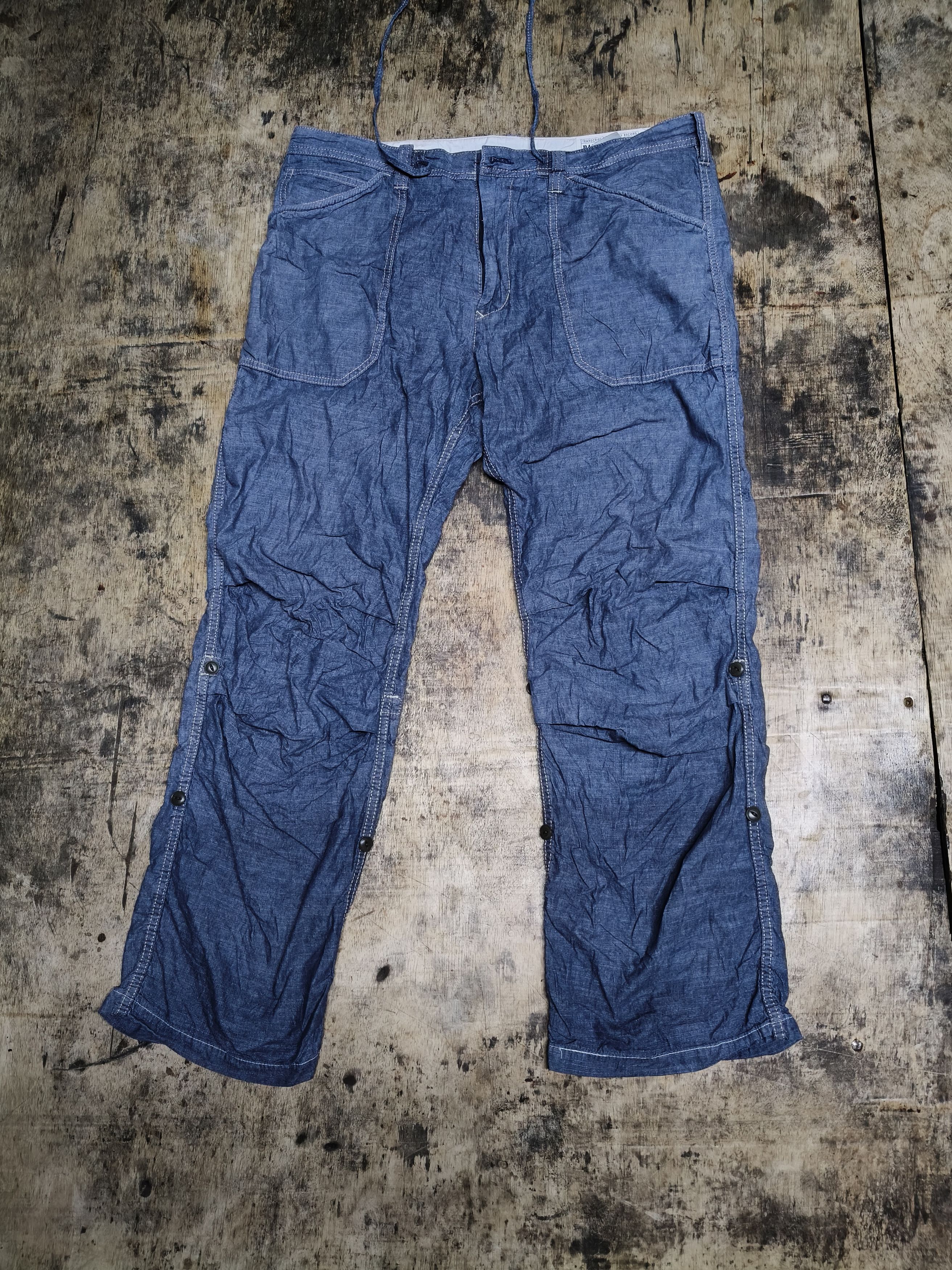 Japanese Brand Back Number Denim Regular pants Style(Soft) Size US 36 / EU 52 - 1 Thumbnail