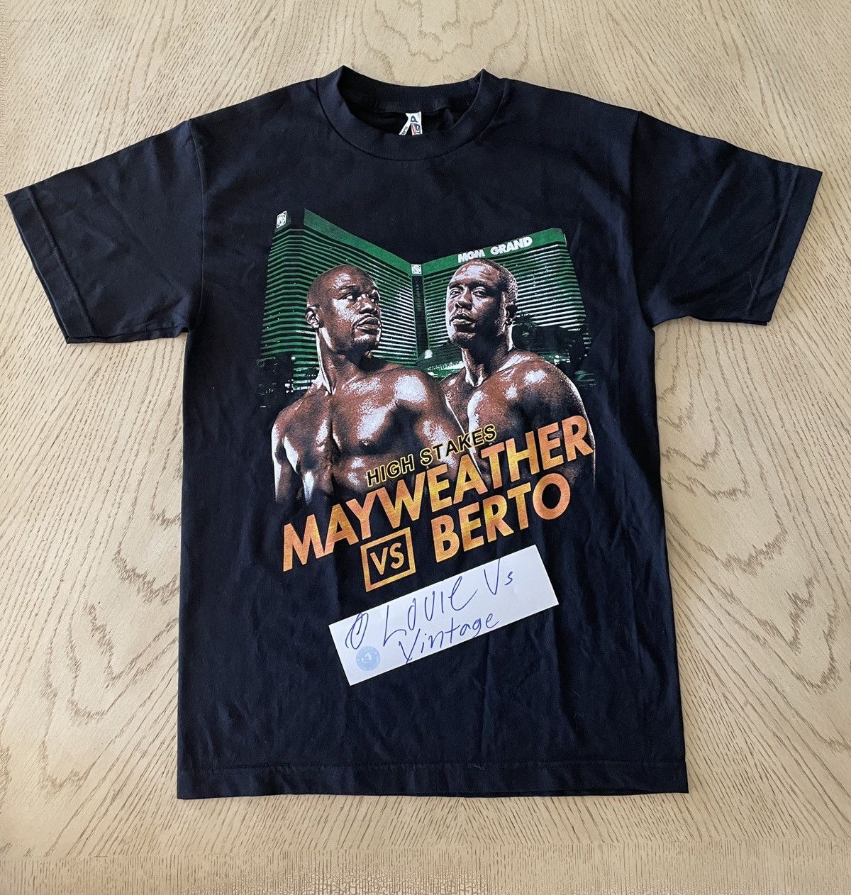 Vintage Boxing Floyd Mayweather Jr. Vs Andre Berto Size US S / EU 44-46 / 1 - 1 Thumbnail