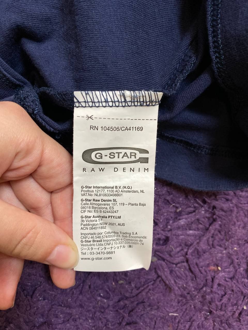 G-Star Vintage Y2k G-Star Tee Big Logo Streetwear Hype Size US L / EU 52-54 / 3 - 3 Thumbnail