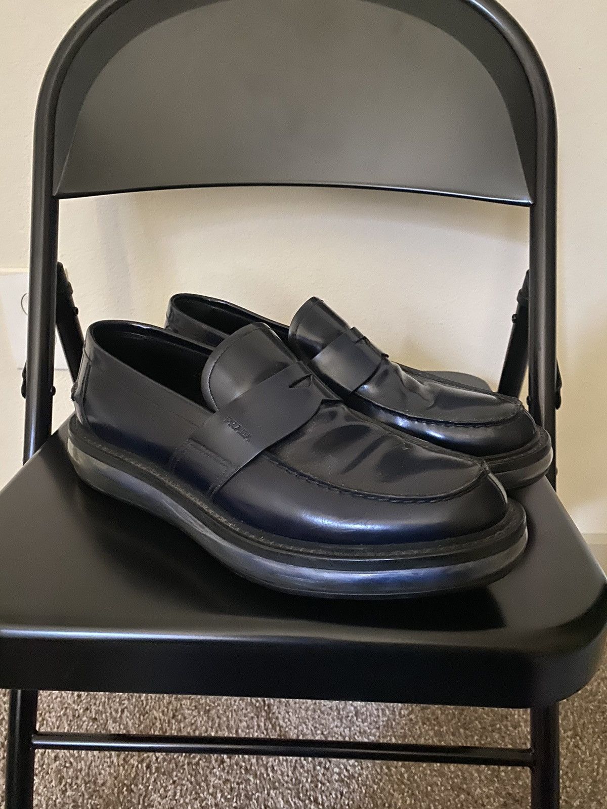Prada FW/12 Levitate Penny Loafer Size US 11.5 / EU 44-45 - 7 Thumbnail