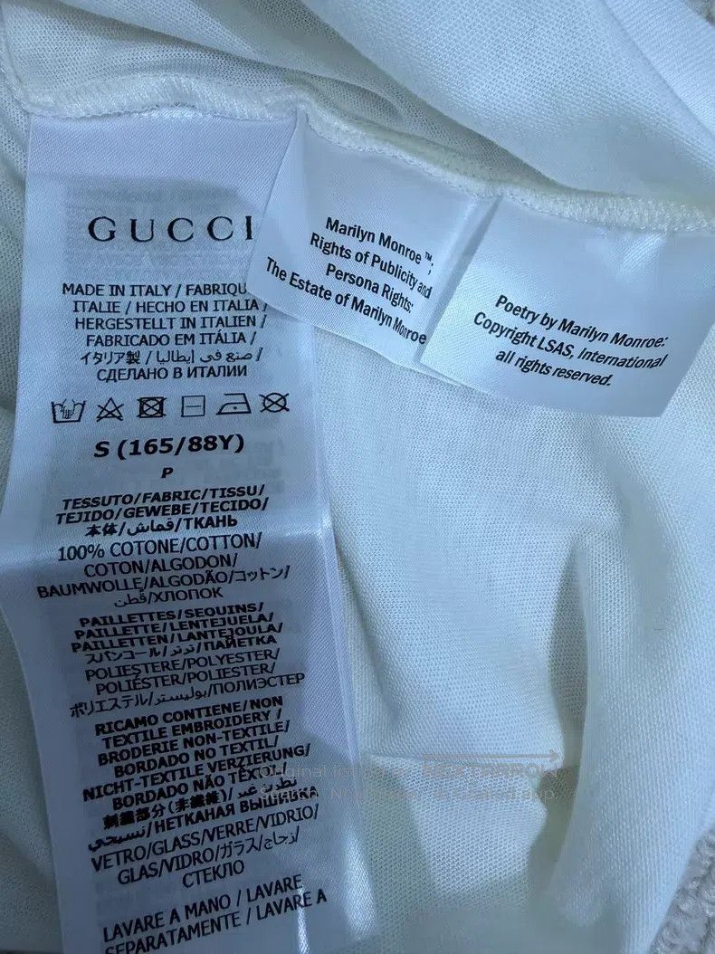 Gucci Gucci Strawberry sequin short-sleeved T-shirt Size S / US 4 / IT 40 - 5 Thumbnail