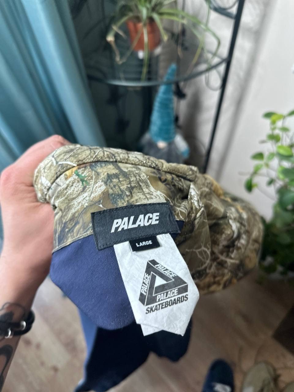 Palace Palace real tree navy reversible jacket size L Size US L / EU 52-54 / 3 - 14 Thumbnail