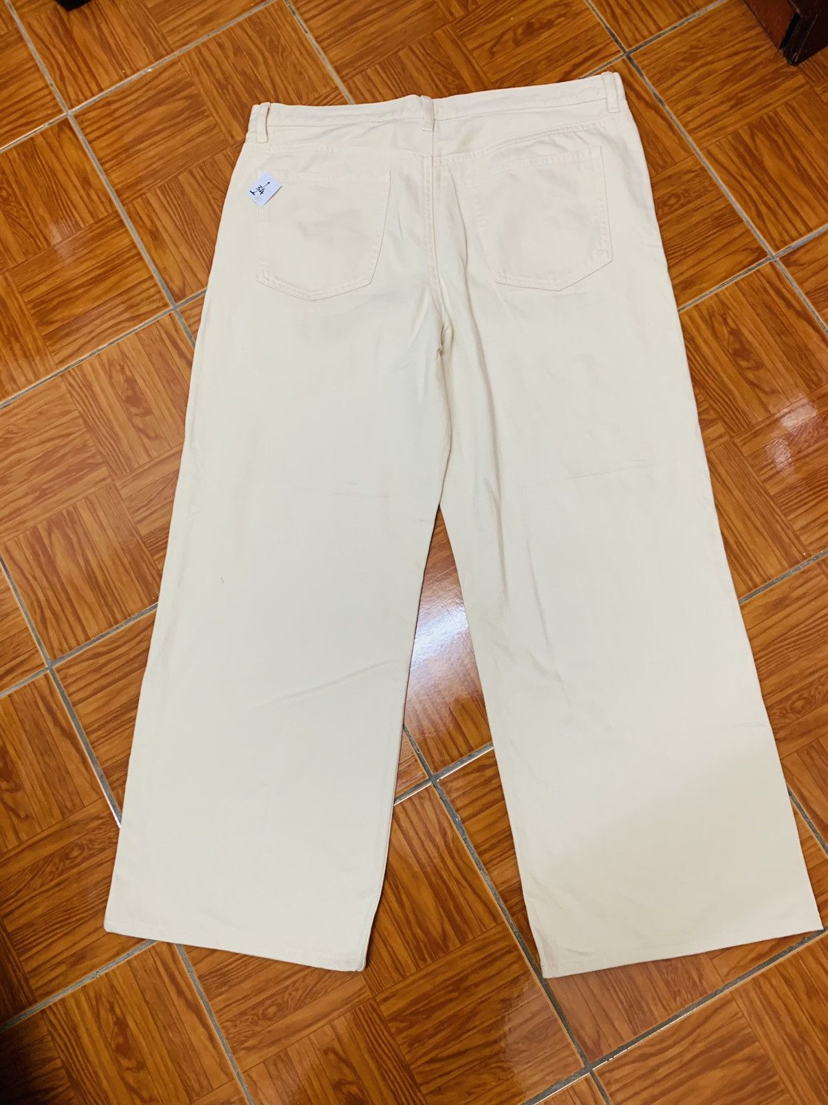 Japanese Brand × Uniqlo Uniqlo Baggy Jeans Wide Leg Pants Size US 34 / EU 50 - 4 Thumbnail