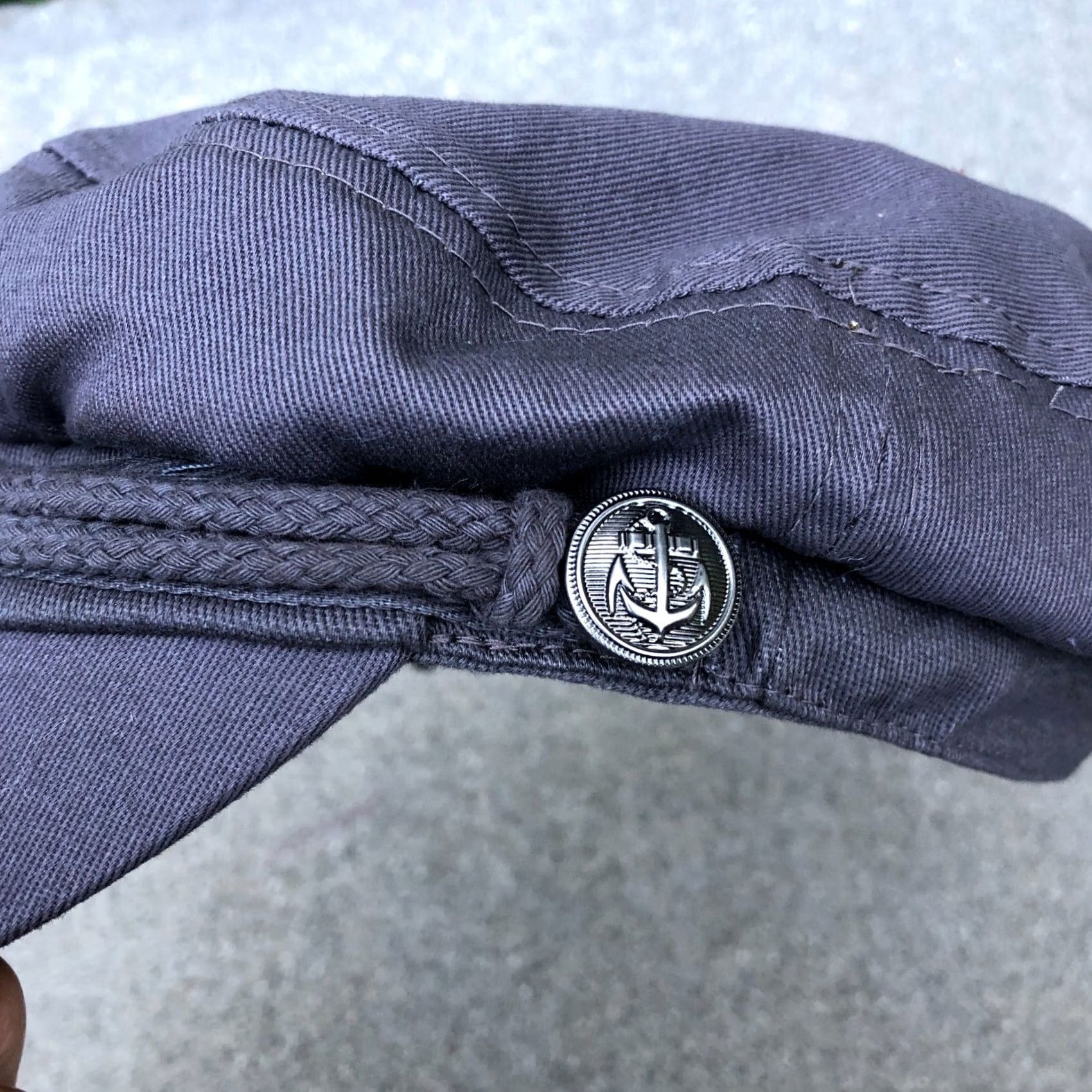 Vintage VINTAGE BLACK HORN Army Military Hat Women's S/M Grey Cap Size ONE SIZE - 2 Thumbnail
