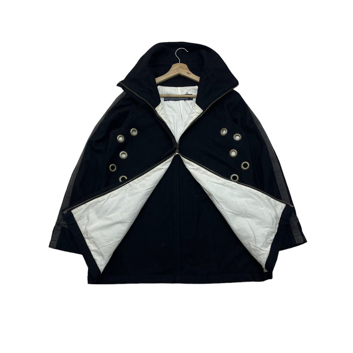image of 14Th Addiction x If Six Was Nine Nice Design As Know Jacket in Black, Women's (Size Medium)