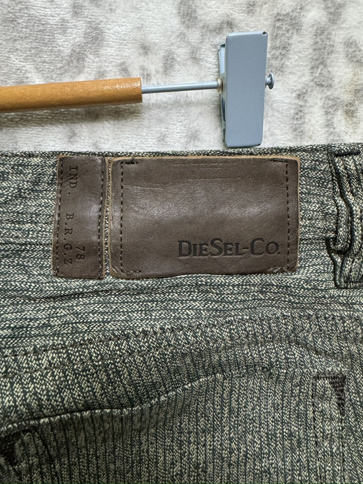 Diesel Diesel Safado Washed 0807M Regular Slim Straight Denim Jeans Size US 31 - 15 Thumbnail