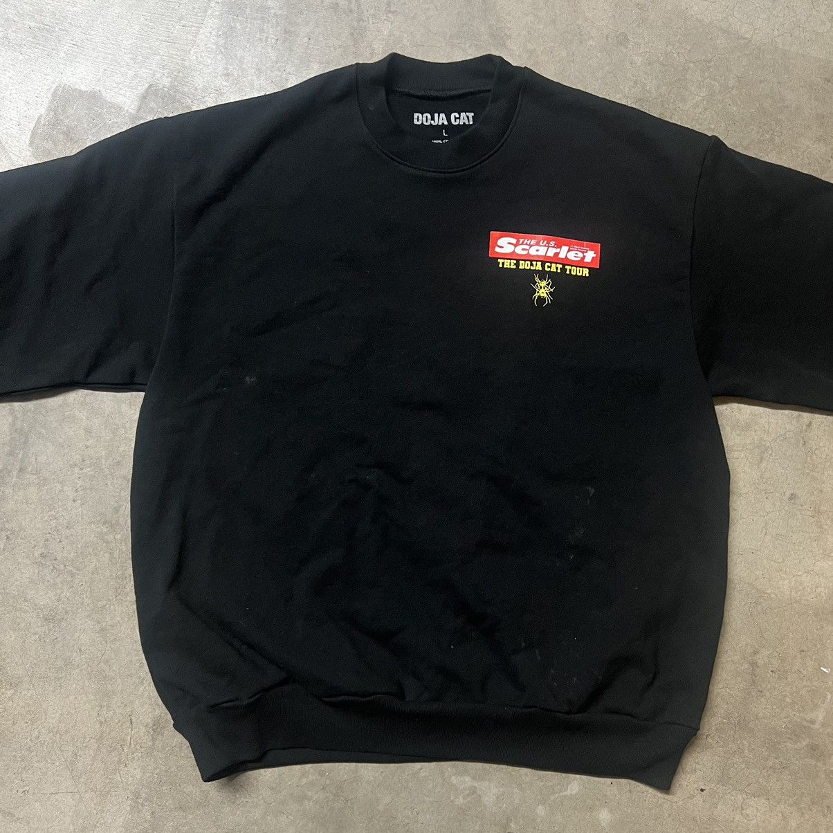 Hypebeast × Other Doja Cat The U.S. Scarlet Tour Merchandise Sweater Size US L / EU 52-54 / 3 - 2 Thumbnail