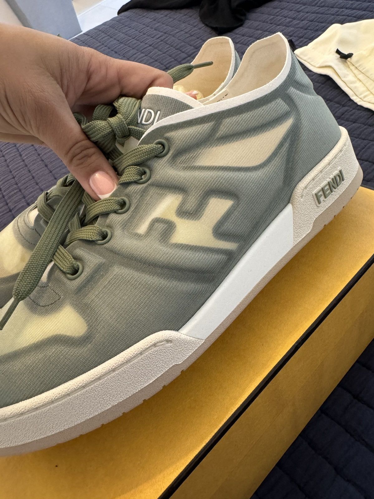 Fendi Fendi Mesh Sneakers Size US 10.5 / IT 40.5 - 1 Thumbnail