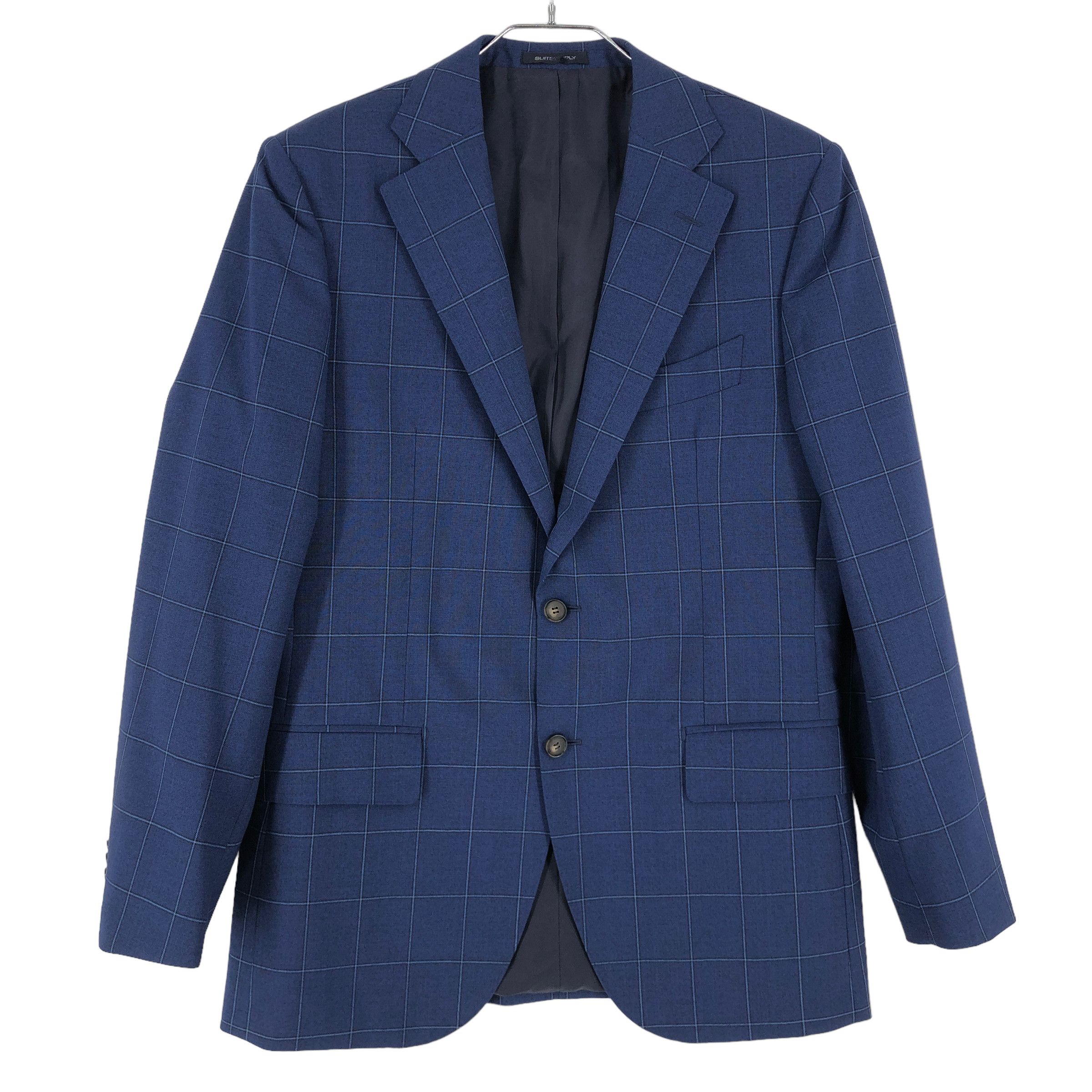 Lazio Single Breasted Wool Formal Suit UK/US:40 - W36 L27