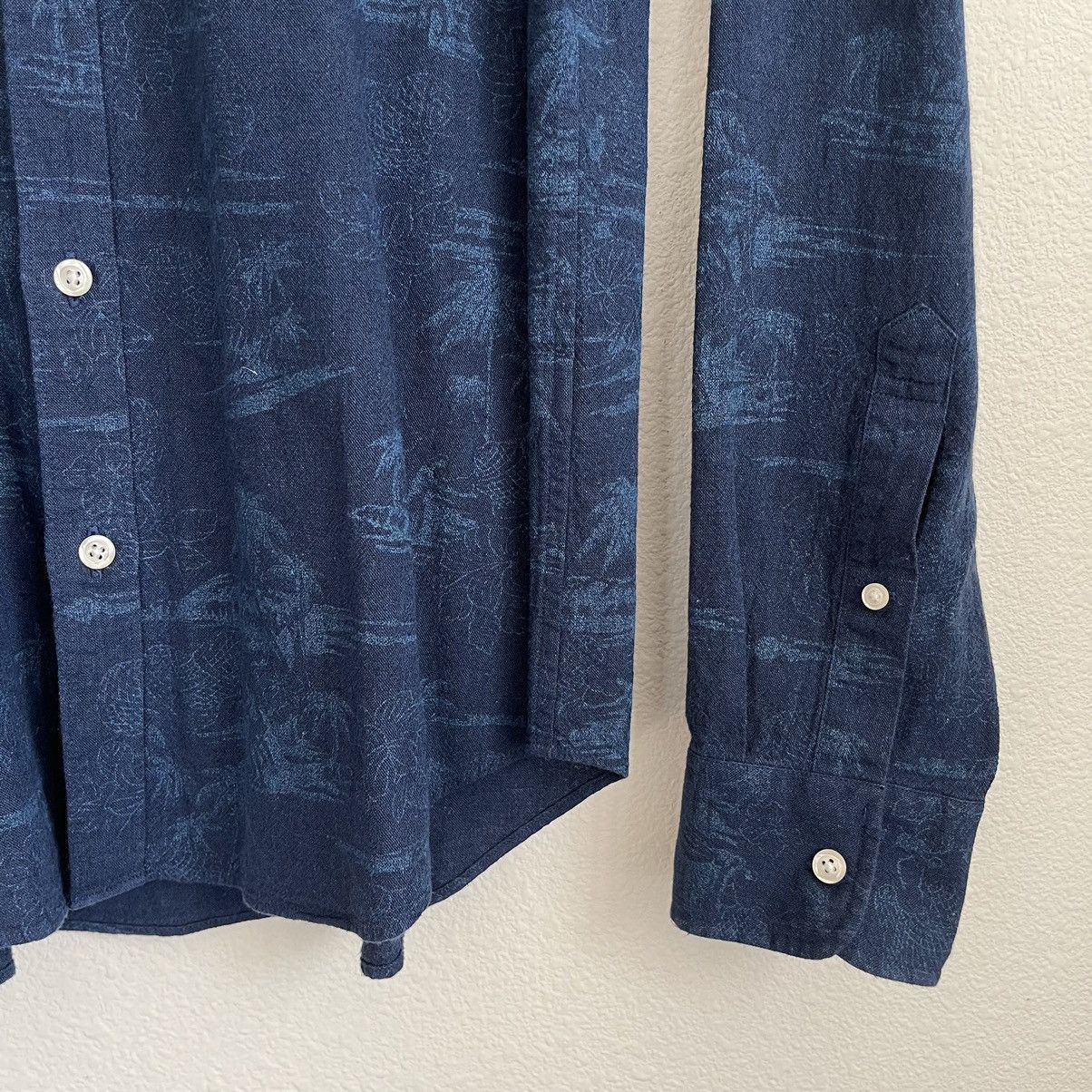 Bonobos Bonobos Long Sleeve Button Down Hawaiian Shirt Size US M / EU 48-50 / 2 - 3 Thumbnail