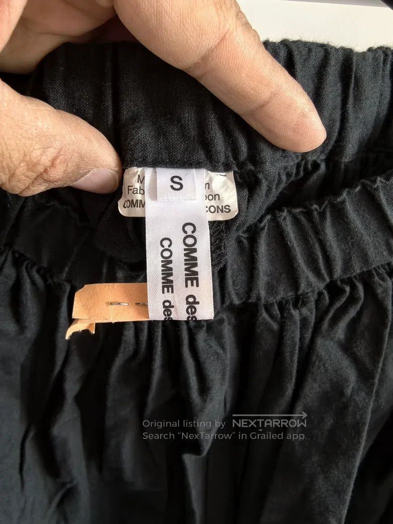 Comme des Garcons Comme des Garcons size S Cotton Lantern Pants S Size 25" / US 0 / IT 36 - 3 Thumbnail