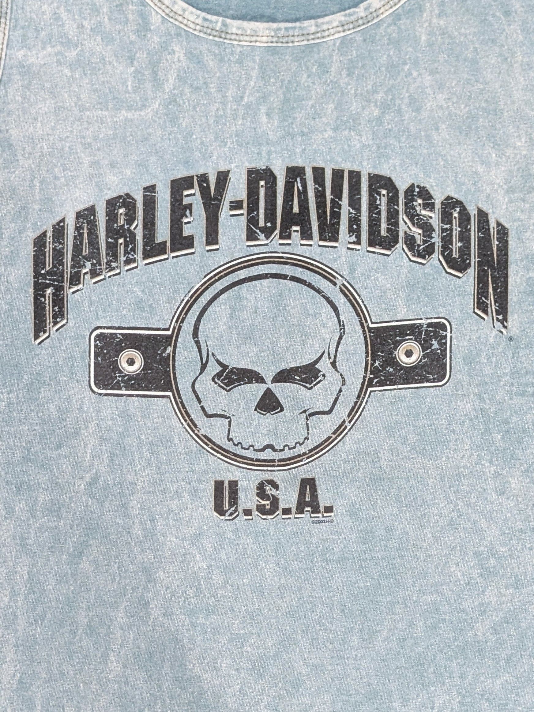 Harley Davidson Vintage Harley Davidson Daytona Beach, Florida tank top - L Size US L / EU 52-54 / 3 - 2 Thumbnail