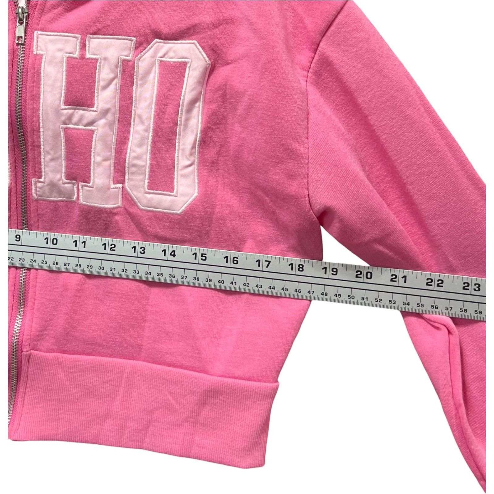 rue21 Rue 21 - Women's Long Sleeve Hooded Sweatshirt - Pink - Medi Size M / US 6-8 / IT 42-44 - 3 Thumbnail