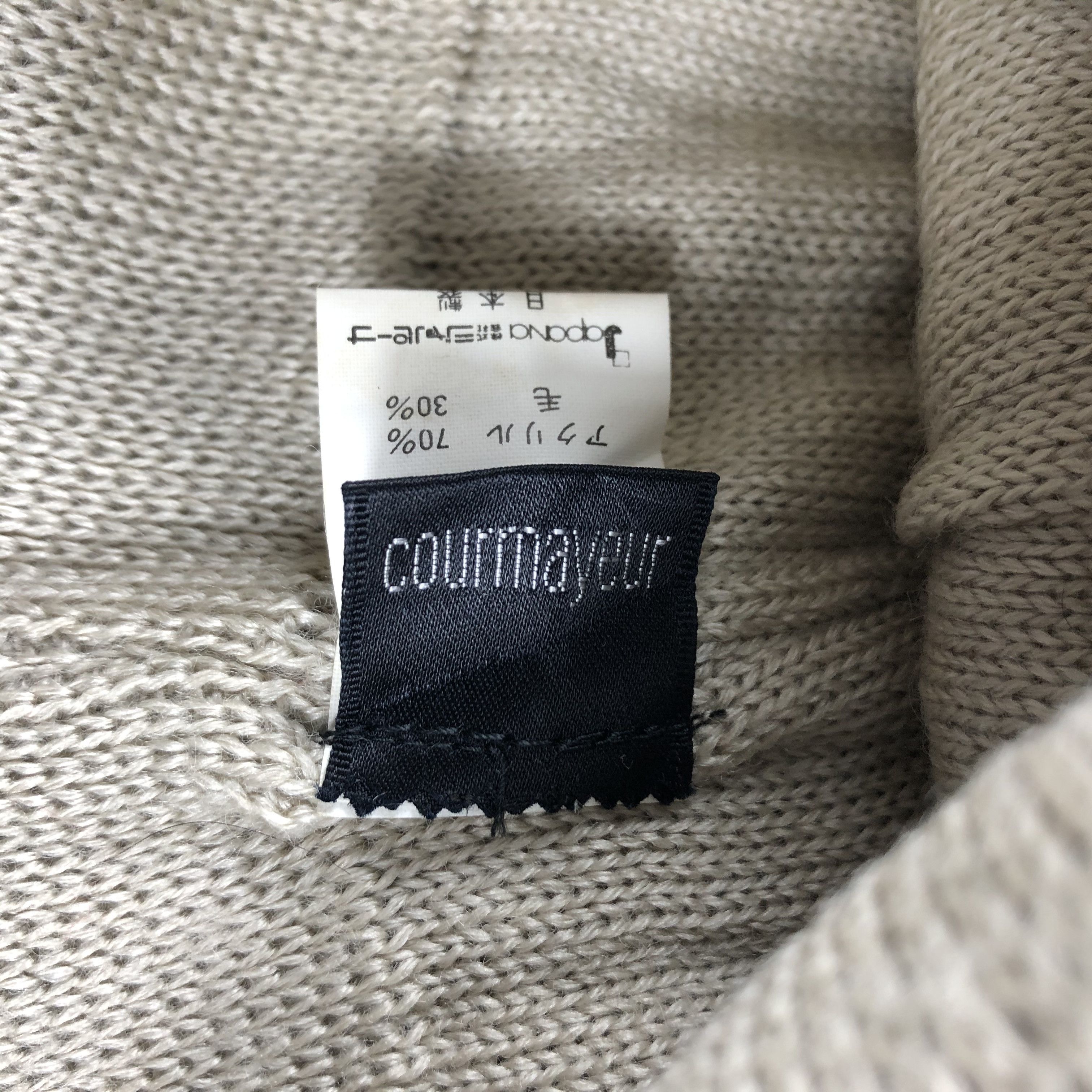 Japanese Brand × Vintage Courmayeur Bobble Beanie Snow Hat Snow Cap -D1074 Size ONE SIZE - 6 Thumbnail