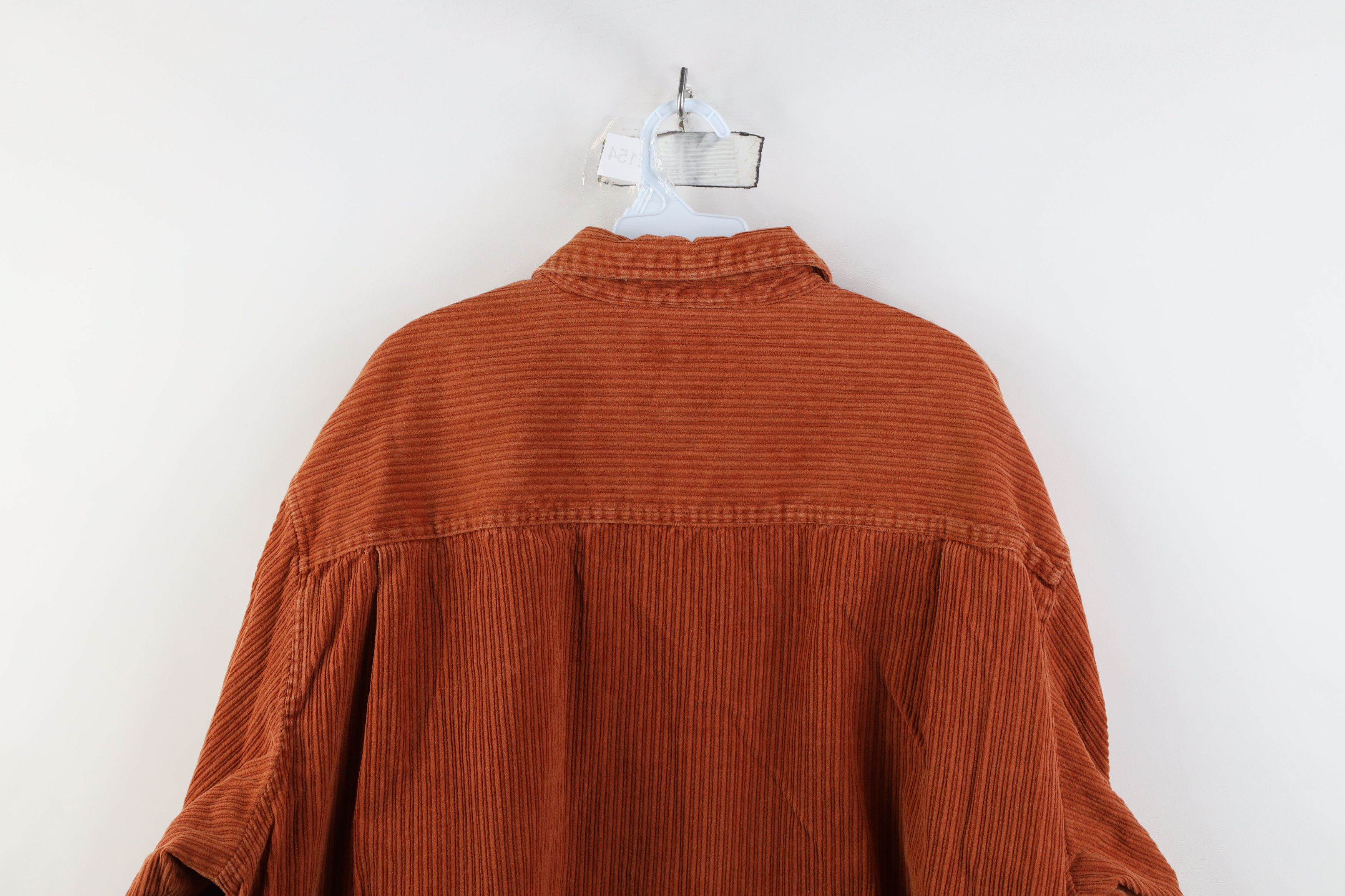 Vintage Vintage 90s Streetwear Heavyweight Corduroy Button Shirt Size US XXL / EU 58 / 5 - 12 Thumbnail