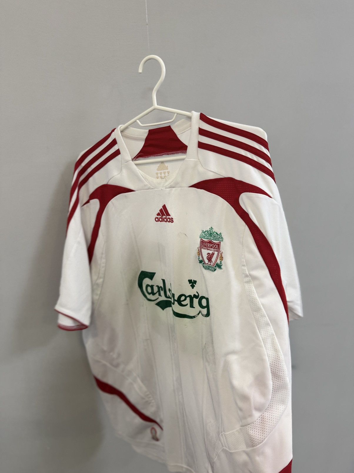 Adidas × Vintage #26 Carragher Liverpool 2007/08 football shirt Size US XL / EU 56 / 4 - 16 Thumbnail