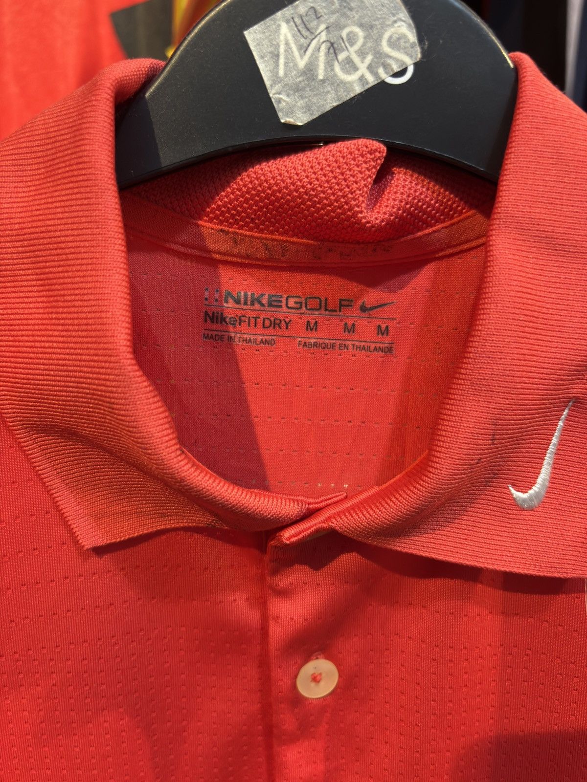 Nike Nike Golf Red Polos Size US L / EU 52-54 / 3 - 2 Thumbnail