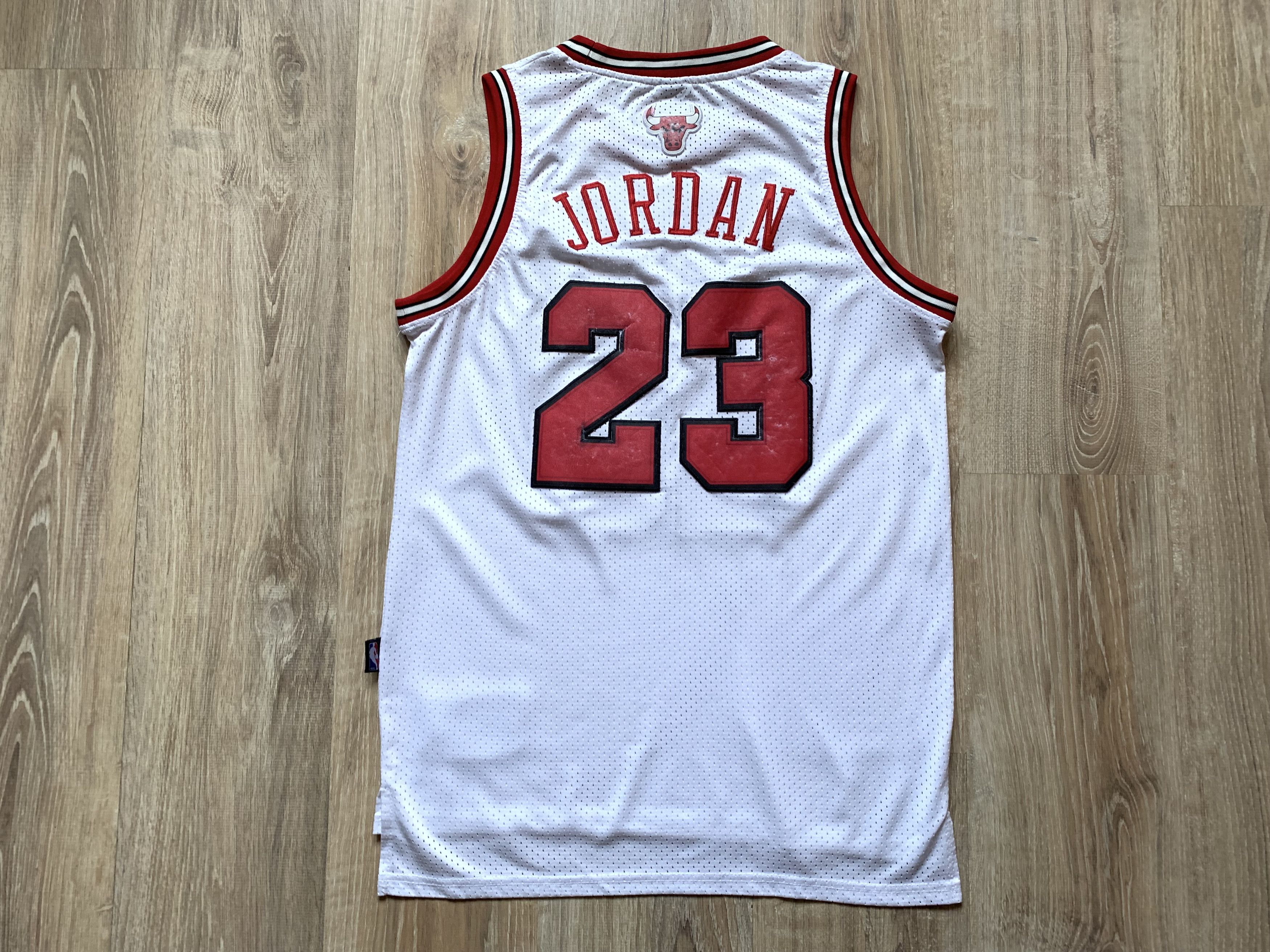 NBA × Vintage Authentic Michael Jordan Nike Chicago Bulls Jersey #23 Size US M / EU 48-50 / 2 - 3 Thumbnail