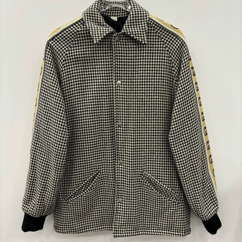 Gucci Gucci Houndstooth Long Sleeve Jacket-dmc Size US XXL / EU 58 / 5 - 1 Thumbnail
