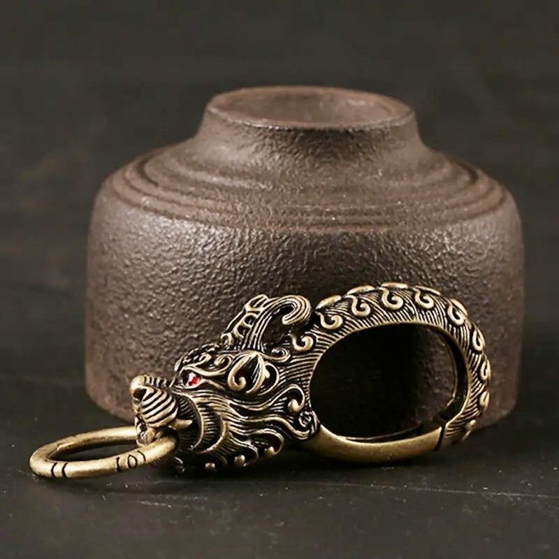 Vintage Red Eyes Beast Keychain Size ONE SIZE - 4 Thumbnail