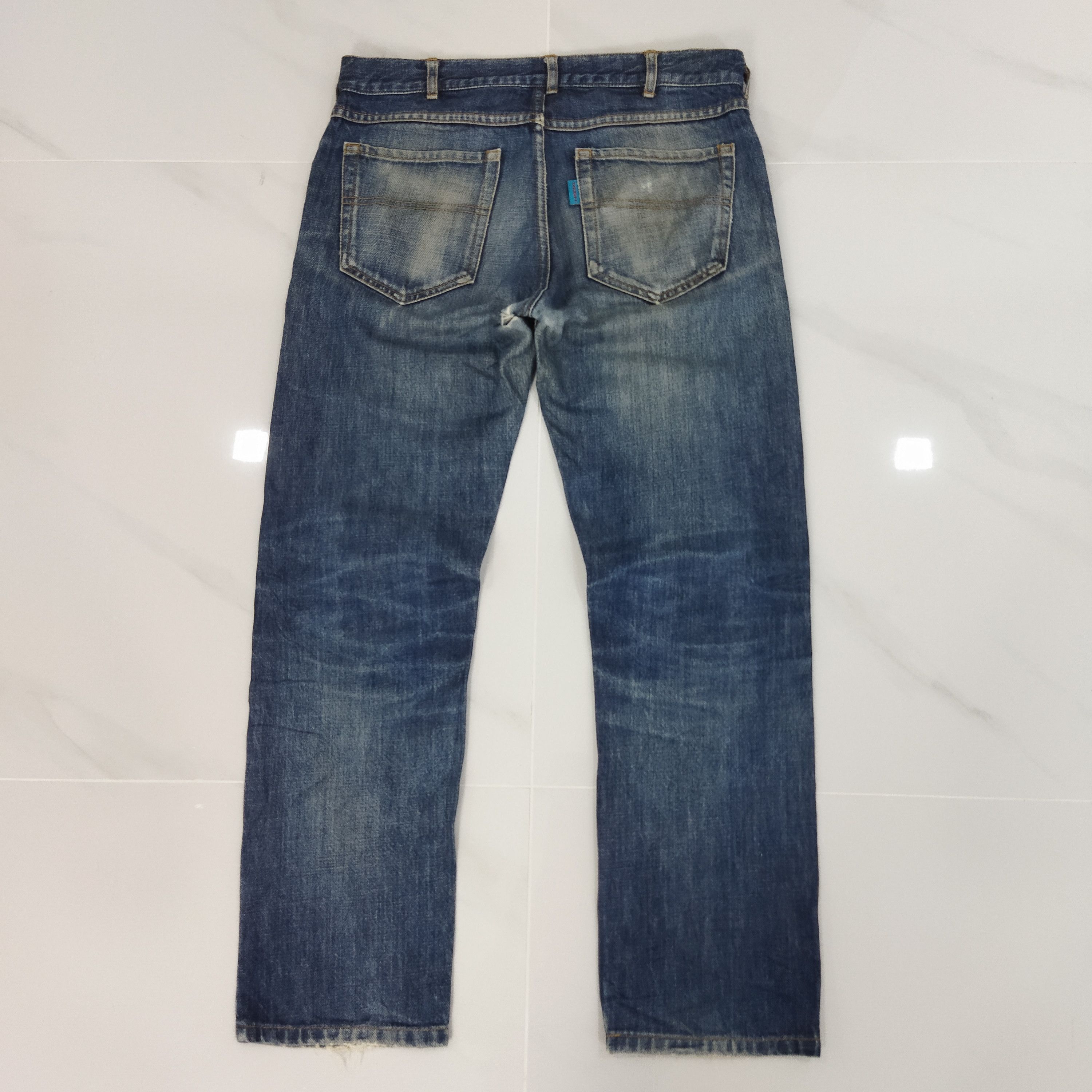 Other VINTAGE HAMNETT DISTRESSED BLUE JEANS PANTS Size US 30 / EU 46 - 8 Thumbnail