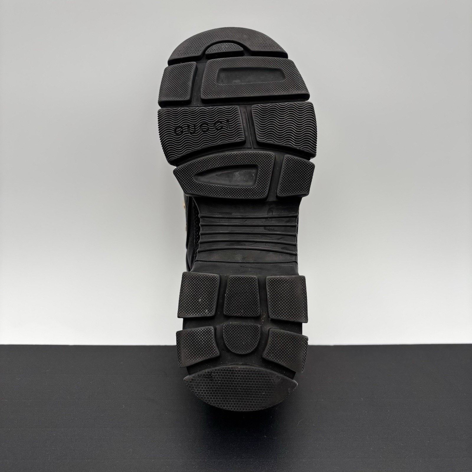 Gucci Gucci Flashtrek ' SEGA Black Leather ' | GOOD CONDITION! Size US 8.5 / EU 41-42 - 17 Thumbnail