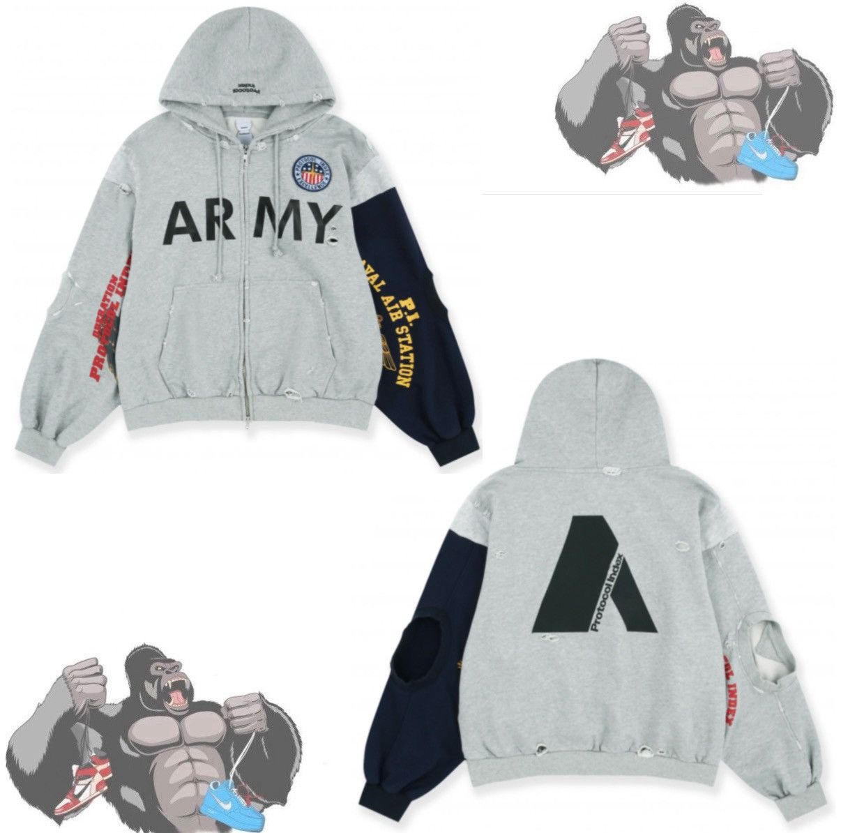 GRAILZ × Japanese Brand × PROJECT G/R Project G/R Army