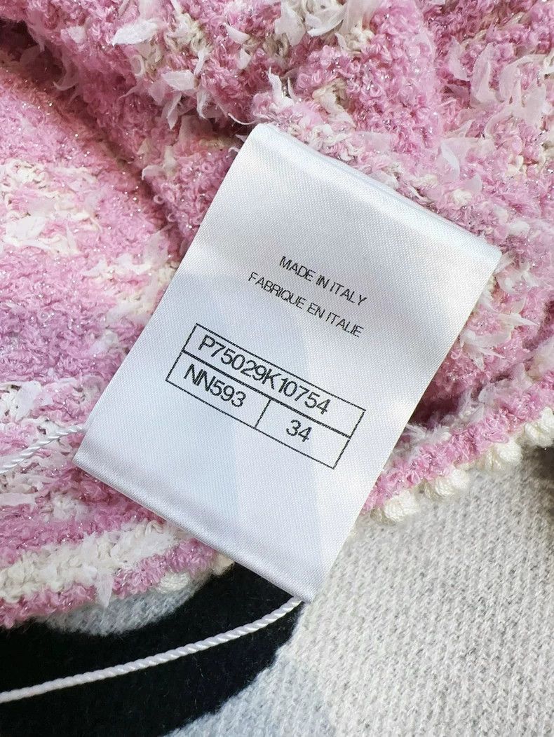 Chanel Chanel 23s spring and summer pink checkerboard checkered d Size XXS / US 00 / IT 34 - 6 Thumbnail