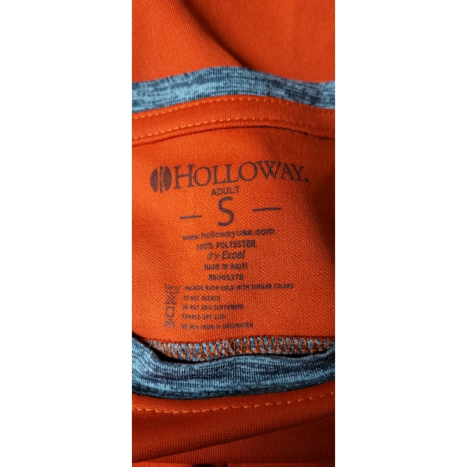 Holloway Fort Jennings Musketeers Long Sleeve T Shirt Small S Orange Holloway Graphic Tee Mens Size US S / EU 44-46 / 1 - 4 Thumbnail