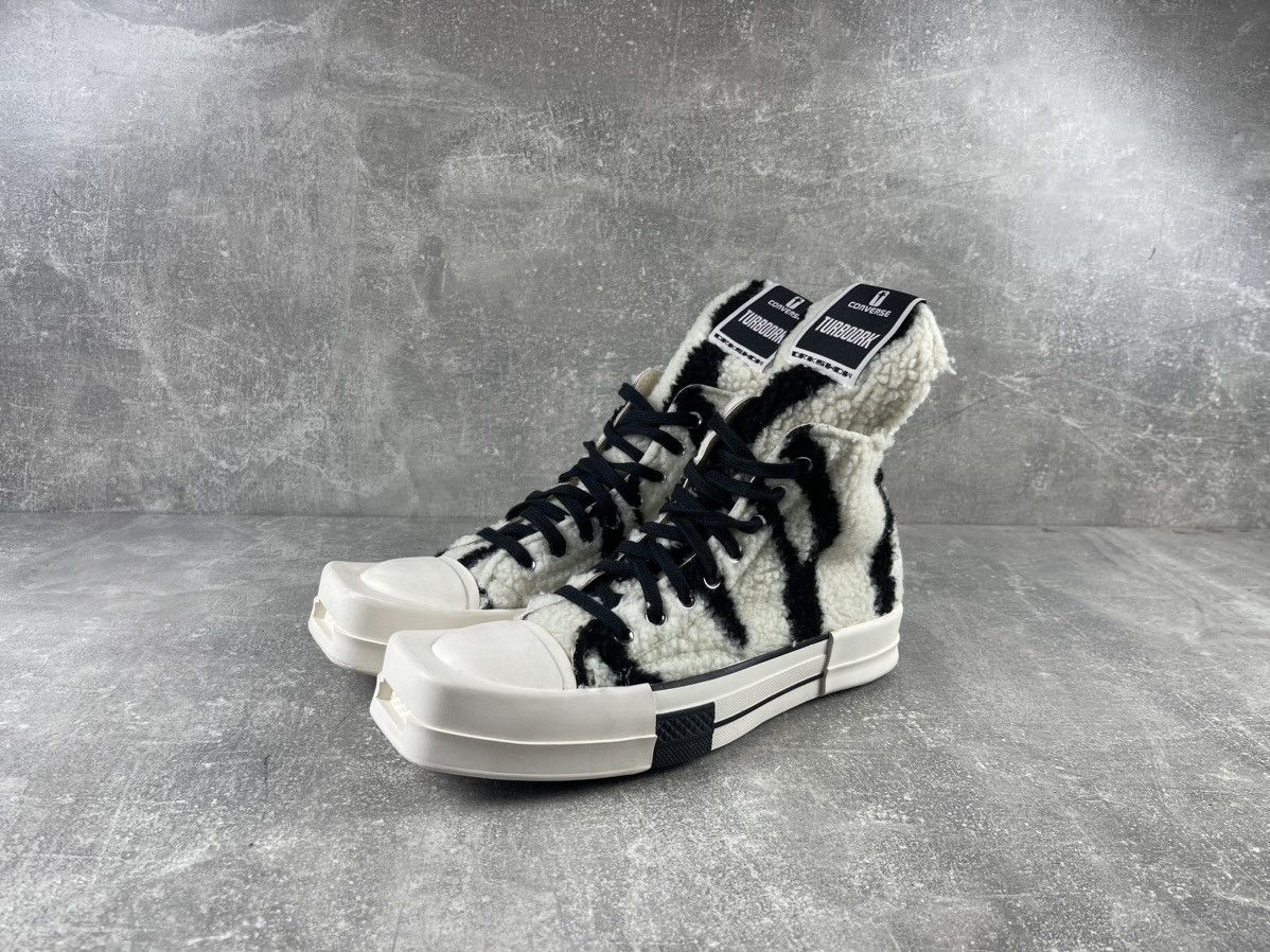 Converse Converse x DRKSHDW TURBODRK Chuck 70 Shearling Teddy Pearl Size US 7 / EU 40 - 1 Thumbnail