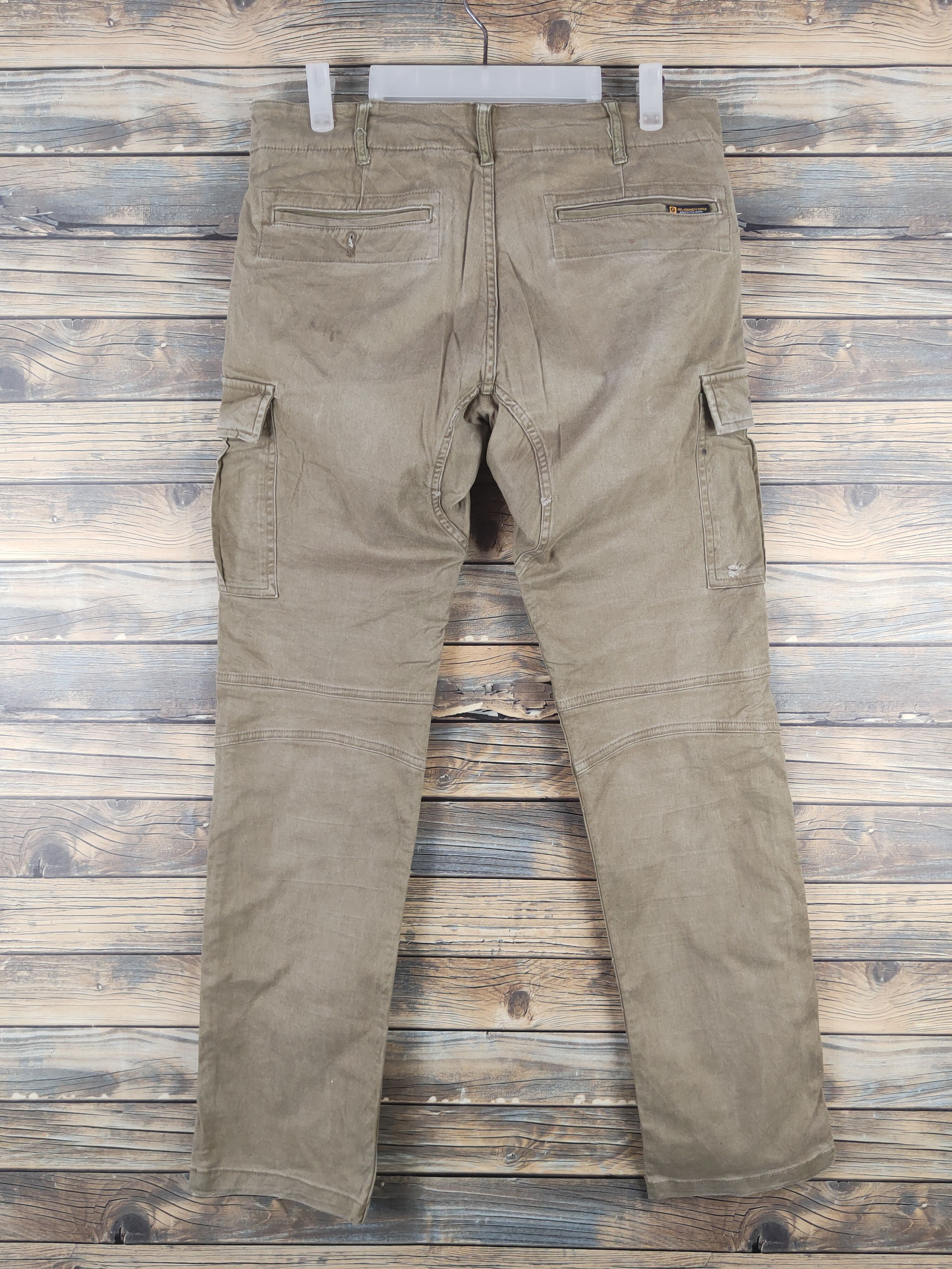 Japanese Brand DL Gladiator Beige Multipocket Cargo Pants #46-274T Size US 32 / EU 48 - 7 Thumbnail