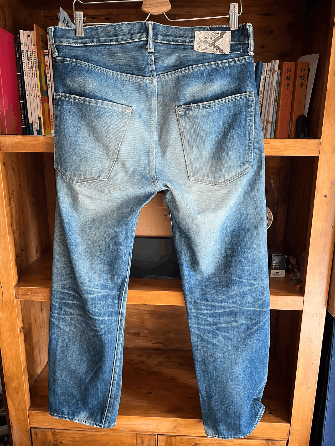 Visvim Visvim Early Period 01 Snakeskin Patches Distressed Denim Size US 34 / EU 50 - 7 Thumbnail