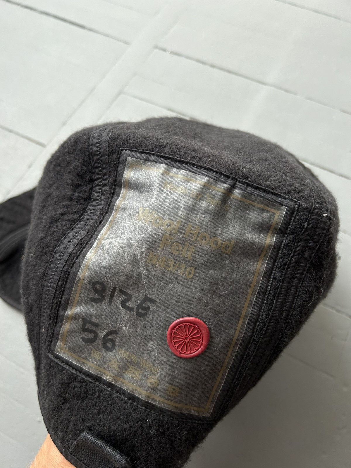 Ten C Ten C felt wool hood Size ONE SIZE - 3 Thumbnail