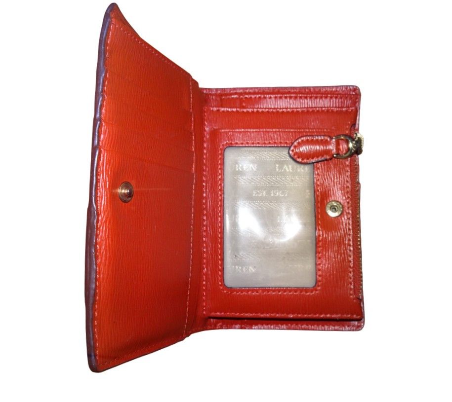 Ralph Lauren RALPH LAUREN BENNINGTON COMPACT LEATHER WALLET Size ONE SIZE - 2 Thumbnail