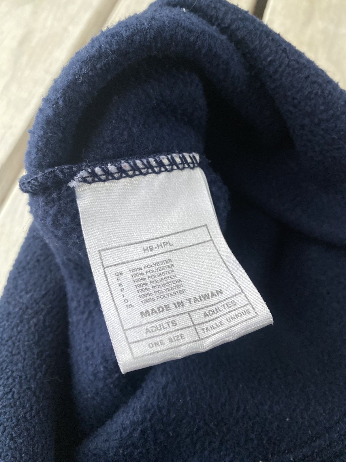 Nike × Vintage Vintage 90s Nike Fleece Beanie Swoosh Knit Y2K Size ONE SIZE - 4 Thumbnail