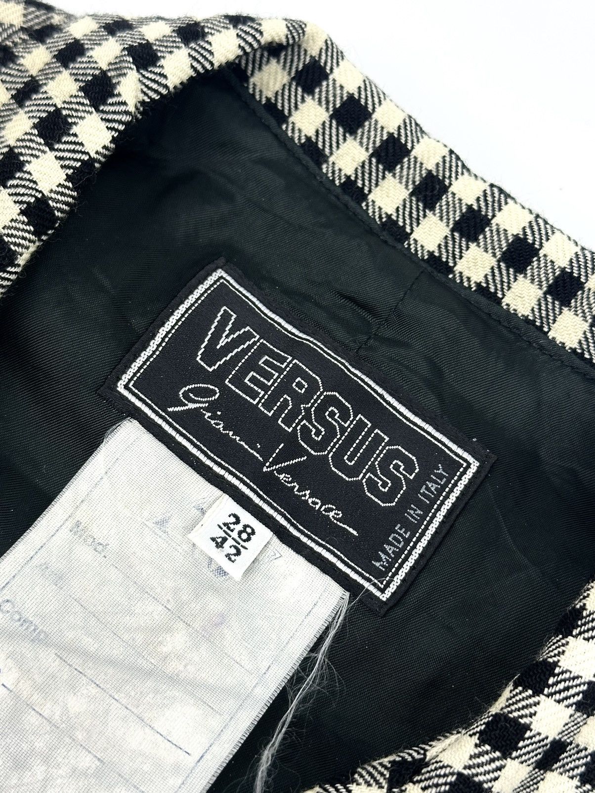 Versus Versace VERSUS Gianni Versace Vintage Vest Size XXS / US 00 / IT 34 - 4 Thumbnail