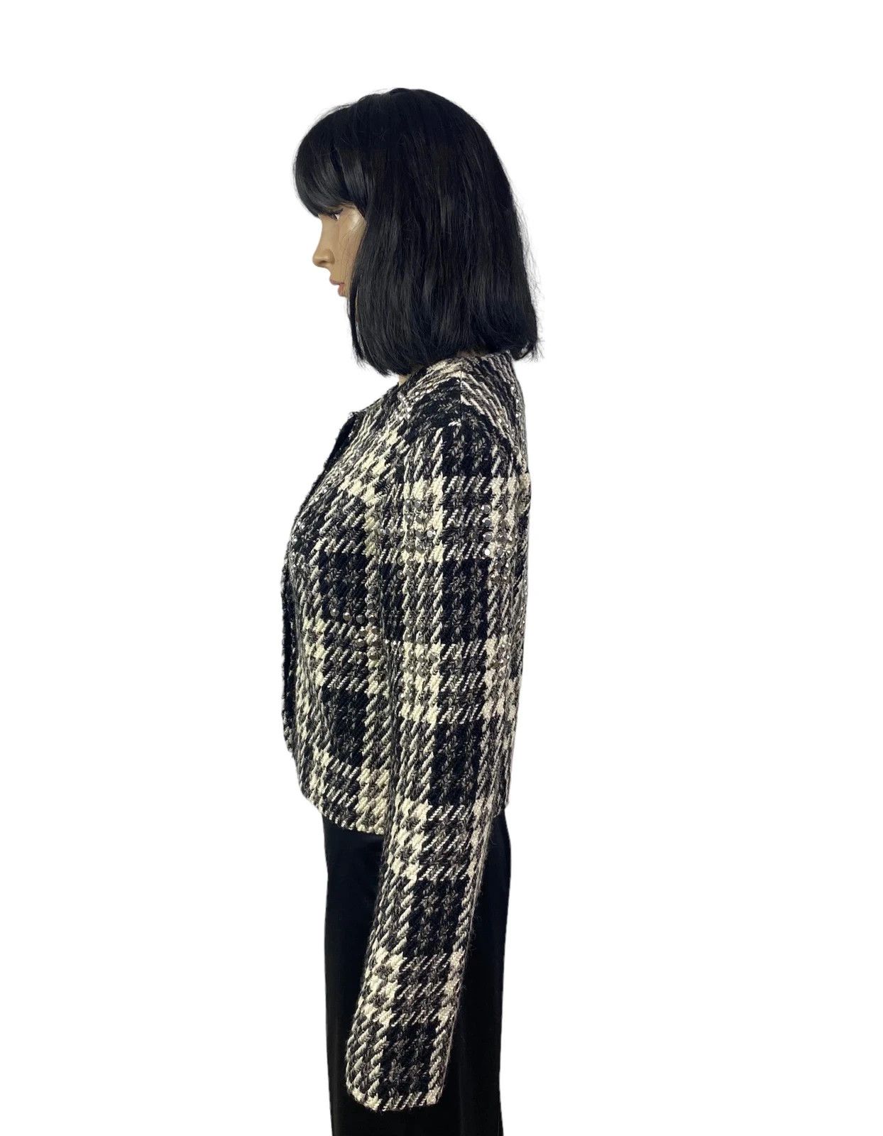 Gestuz Gestuz Plaid Wool Jacket Decorated size 38 Size S / US 4 / IT 40 - 5 Thumbnail