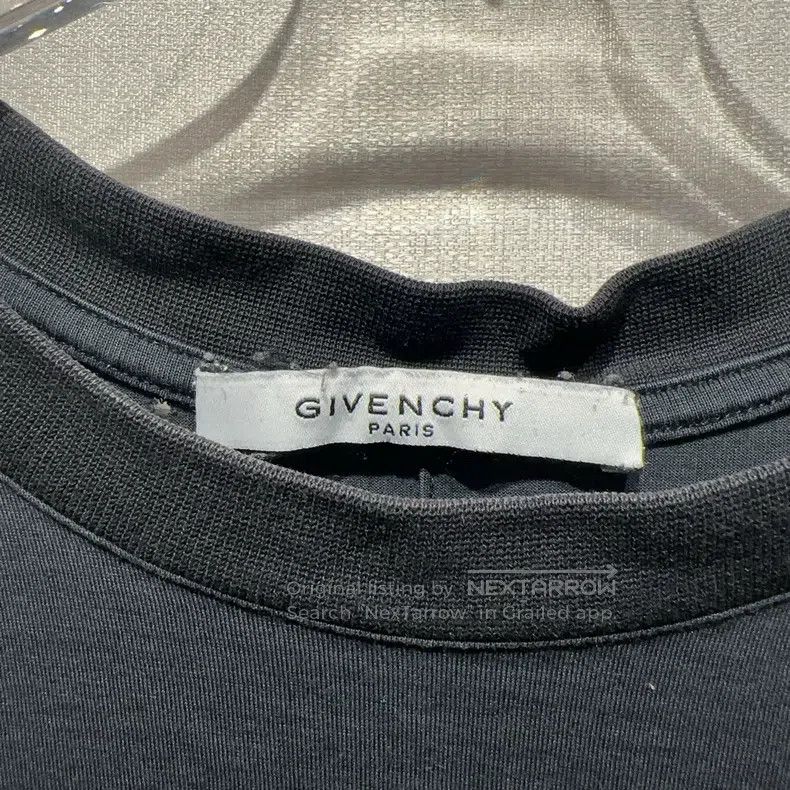 Givenchy Givenchy Black Ripped Short-Sleeve Shirt XXS Size Shoulder Size US XXS / EU 40 - 3 Thumbnail