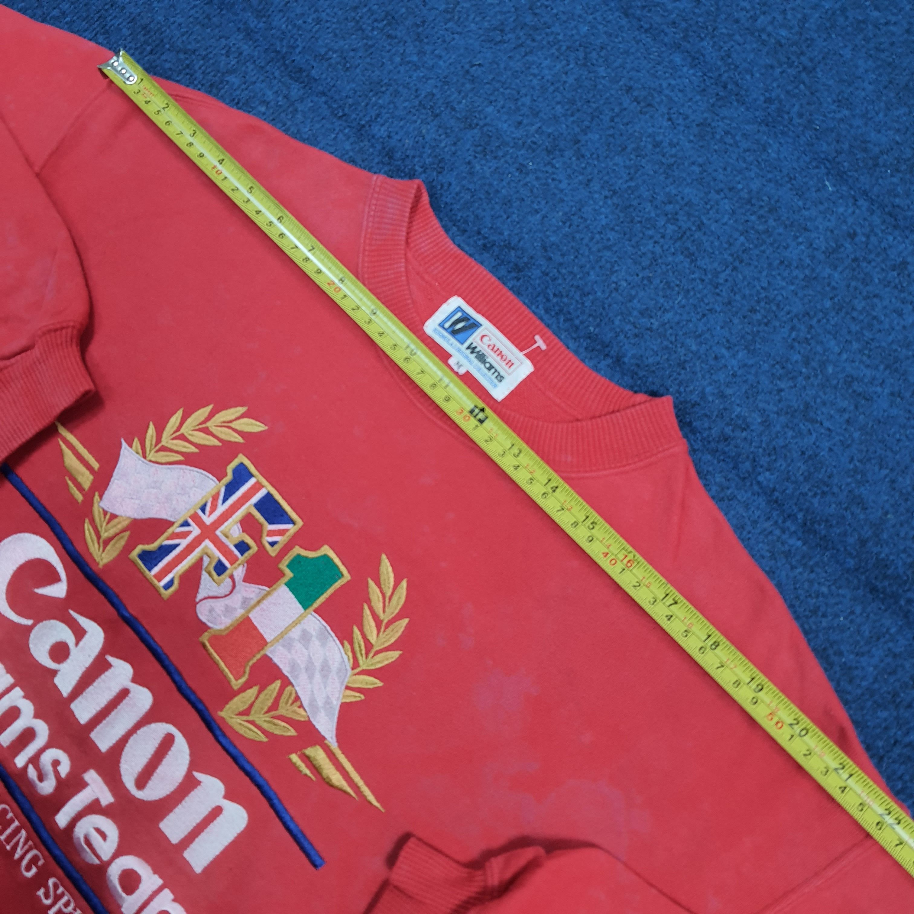 Canon Vintage Canon Williams Team F1 Racing Spirit Pullover C295N6 Size US M / EU 48-50 / 2 - 11 Thumbnail