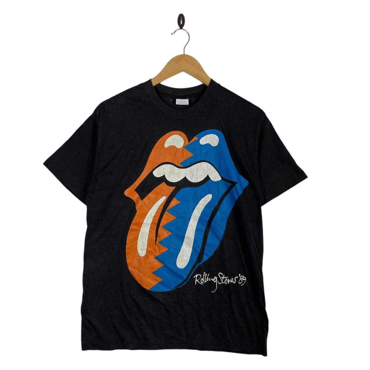 The Rolling Stones Vintage 1980s THE ROLLING STONES North American Tour 1989 Size US L / EU 52-54 / 3 - 1 Thumbnail