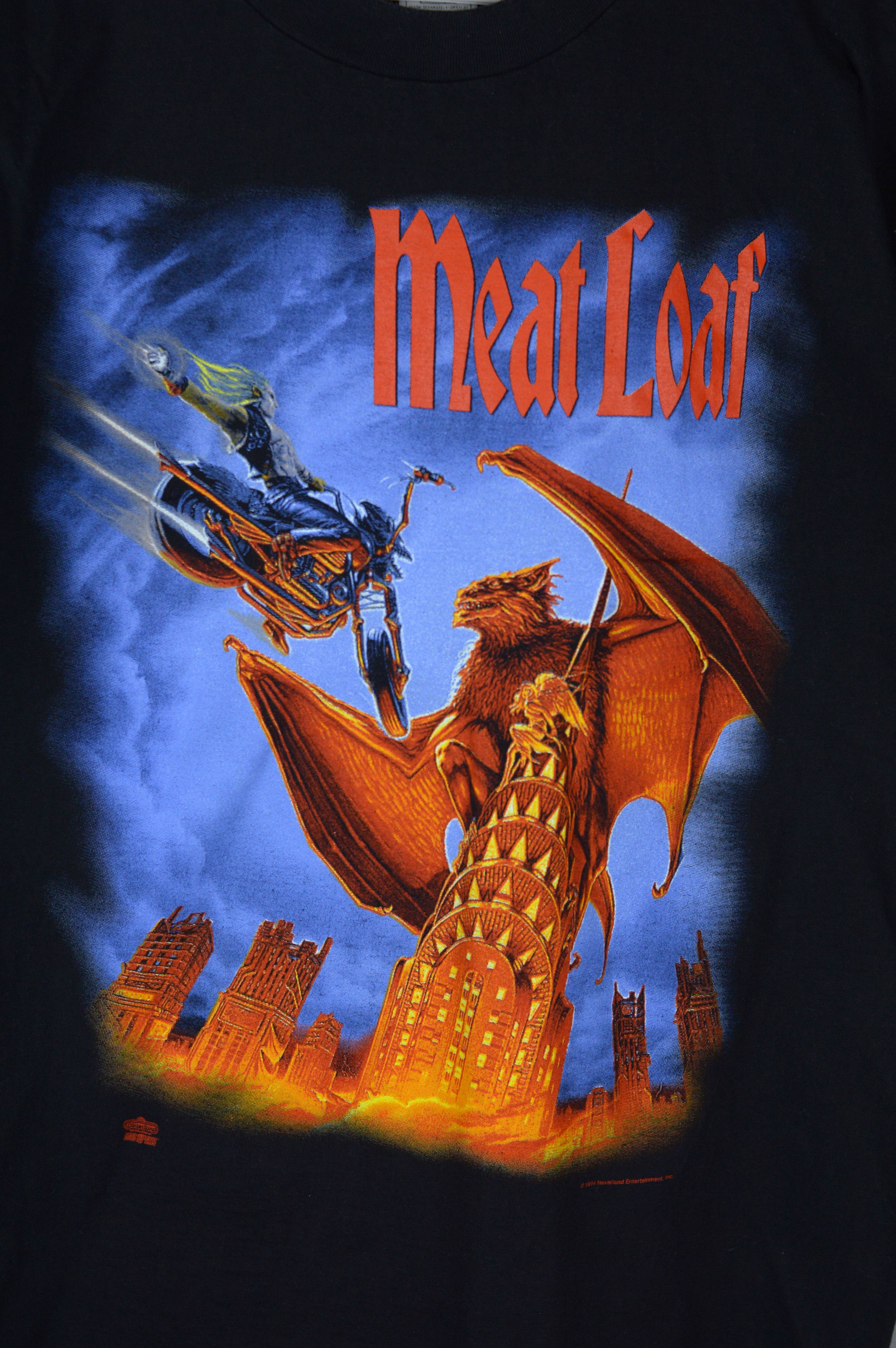 Vintage Vintage Meat Loaf Everything louder 1994 t shirt Size US L / EU 52-54 / 3 - 3 Thumbnail