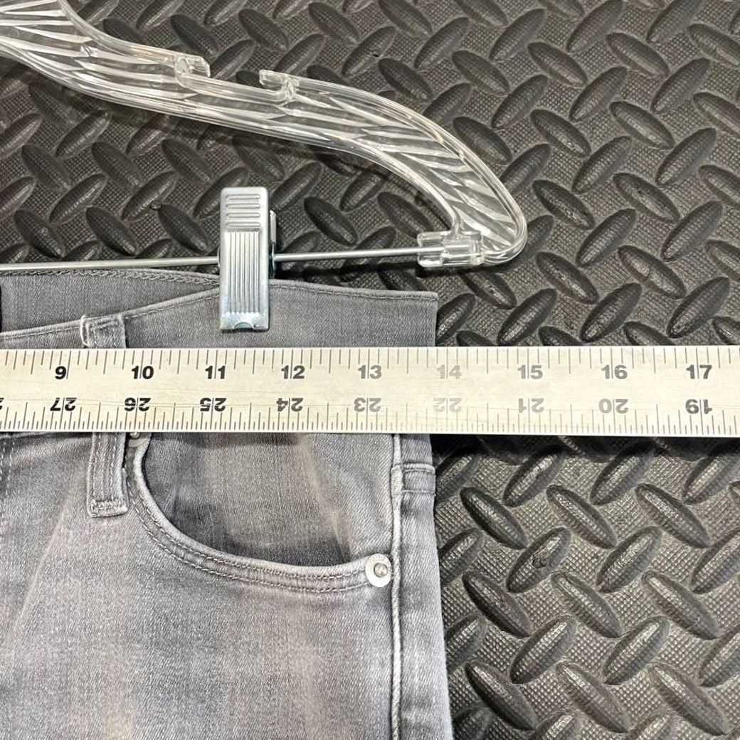 H By Hudson Hudson Women's Jeans Skinny Mid Rise Denim Gray 26 H by Hudson Size 26" / US 2 / IT 38 - 7 Thumbnail