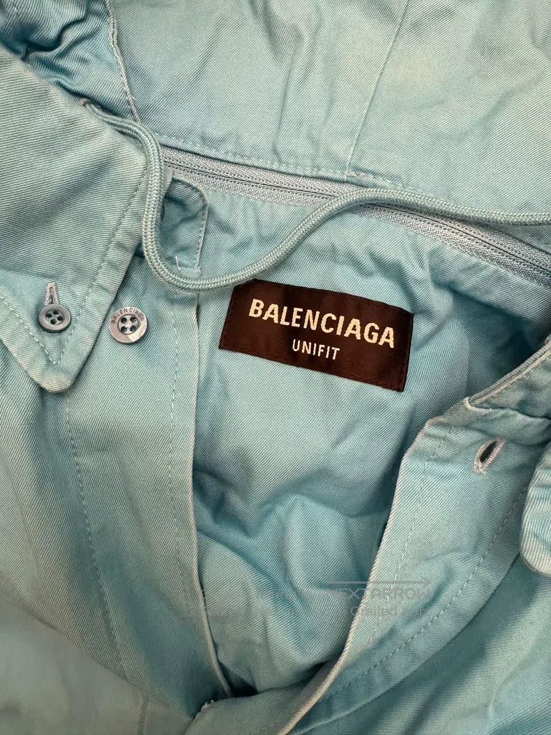 Balenciaga Balenciaga Hooded Drawcord Parka Shirt Jacket Size US M / EU 48-50 / 2 - 4 Thumbnail