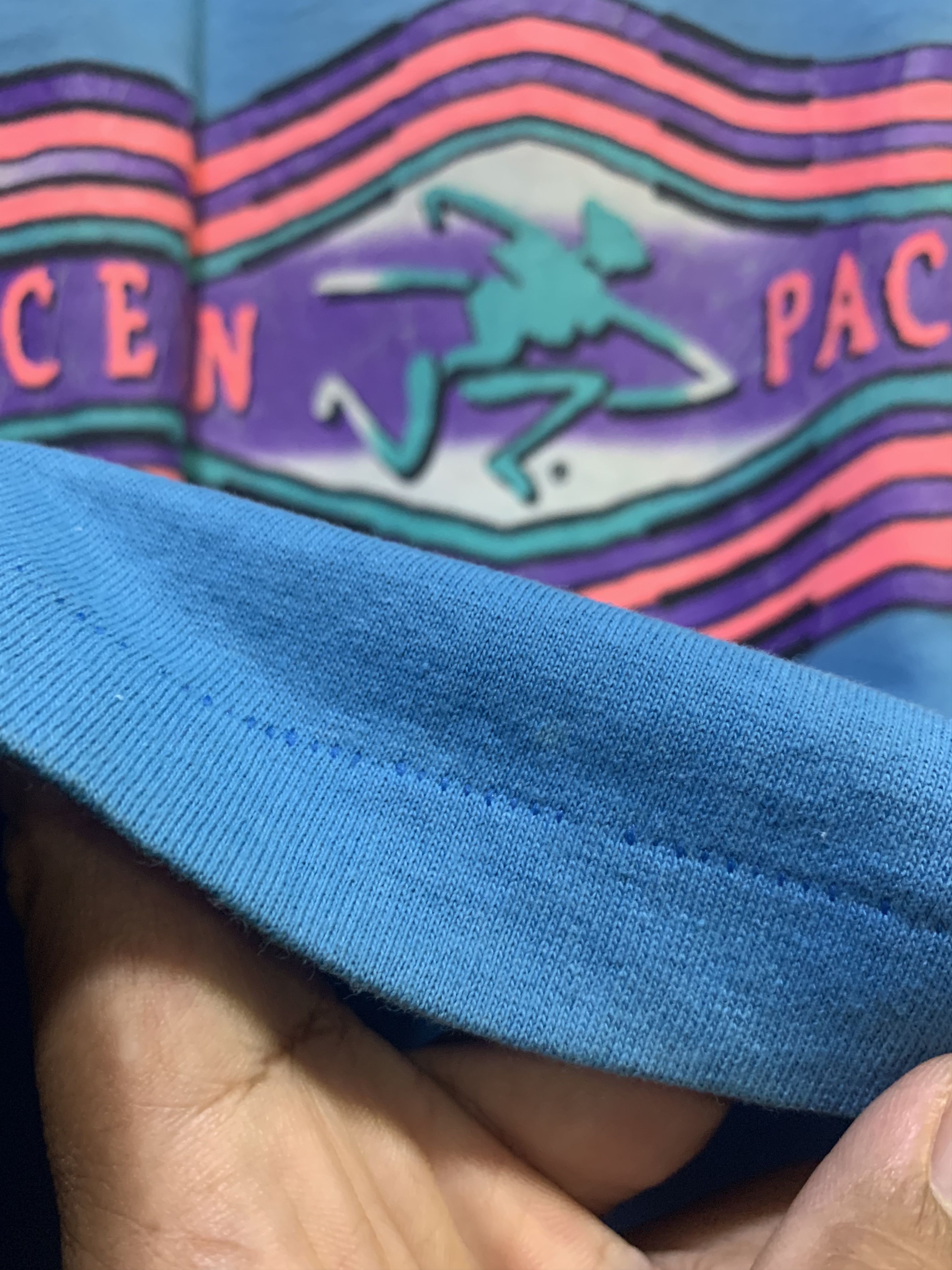 Vintage Vtg 90’s OCEAN PACIFIC “Ride The Wave” Surf Tee Size US XL / EU 56 / 4 - 9 Thumbnail