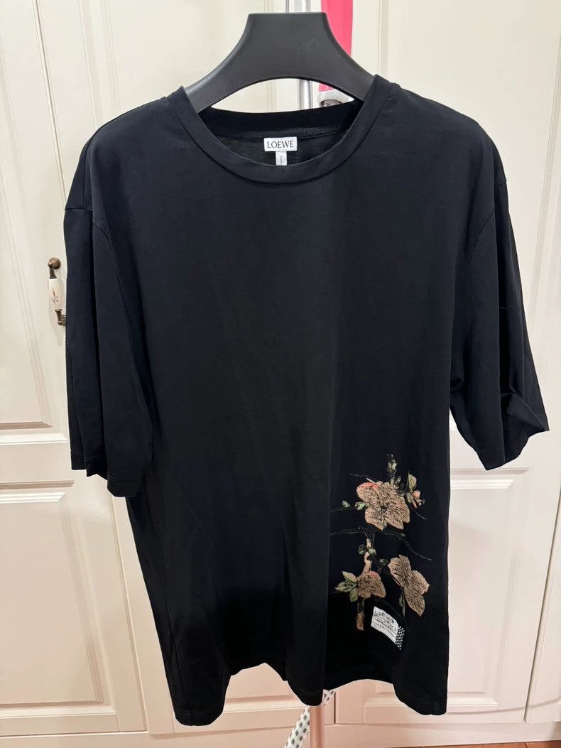 Loewe loewe Black Short Sleeve 2505-Nextarrow Size US M / EU 48-50 / 2 - 2 Thumbnail