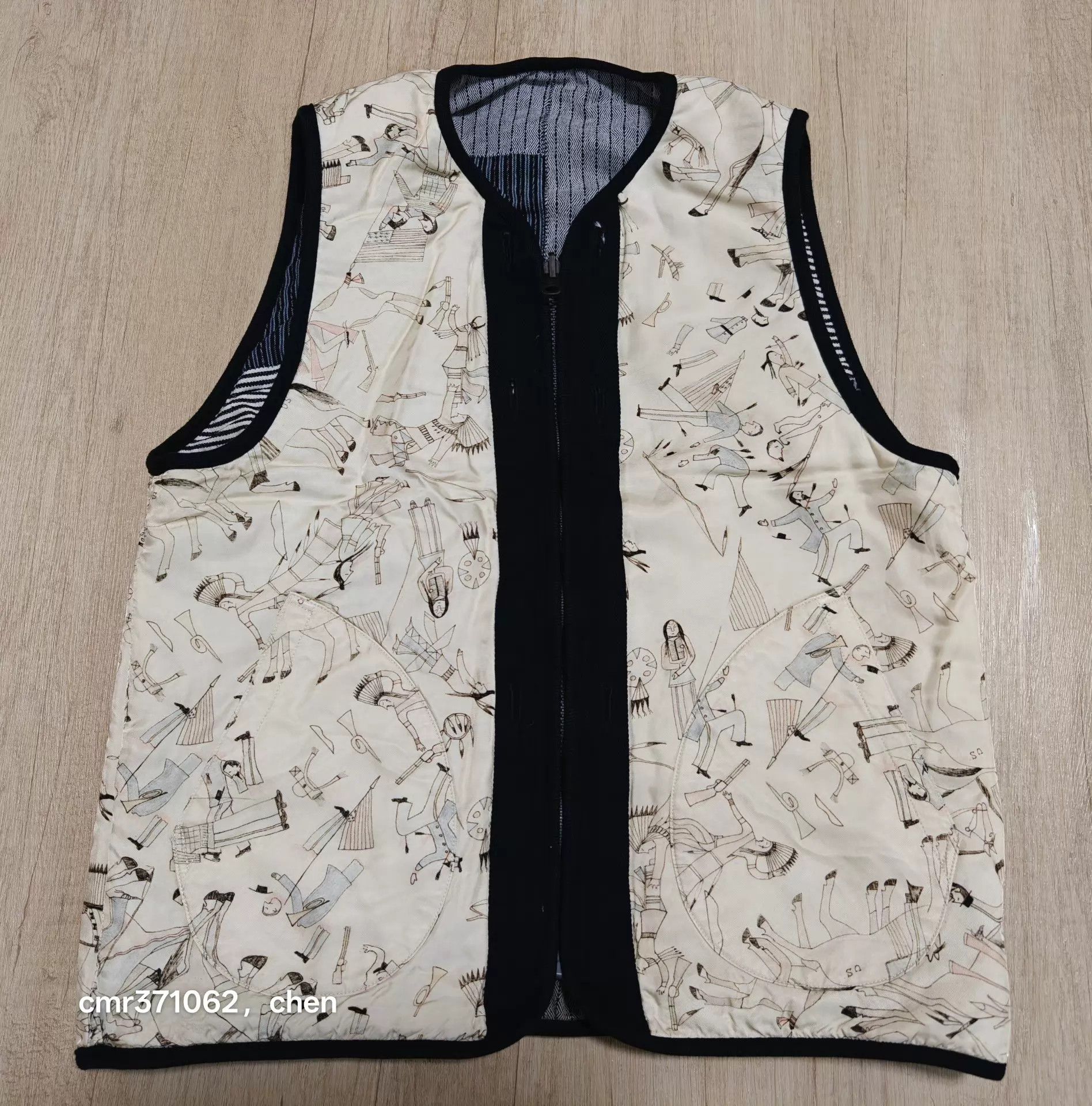 Visvim visvim 21aw ict iris vest buyi reversible riri zip Size US XL / EU 56 / 4 - 8 Thumbnail